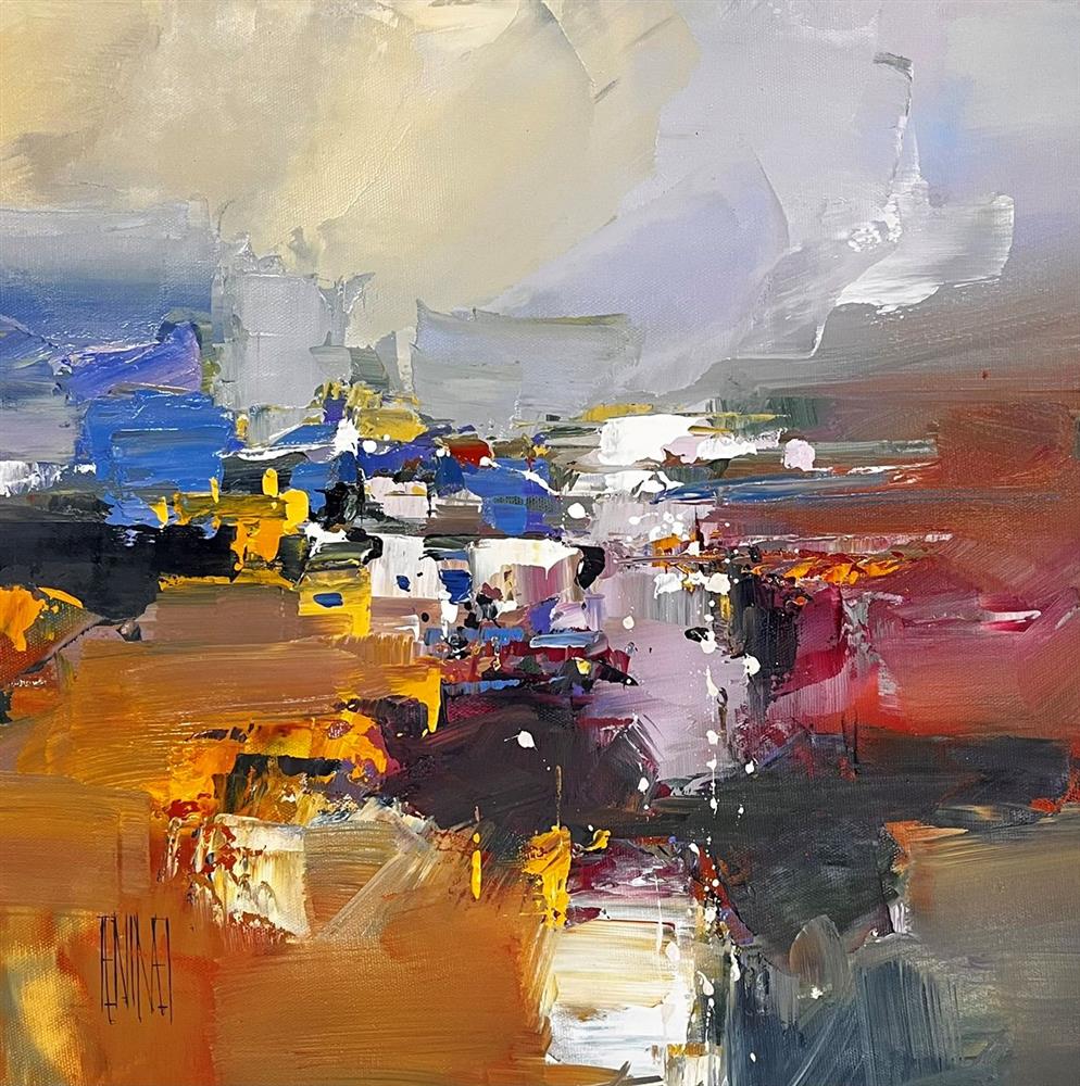 Hervé Lenouvel  'Whispering Earth' - Framed Original Artwork
