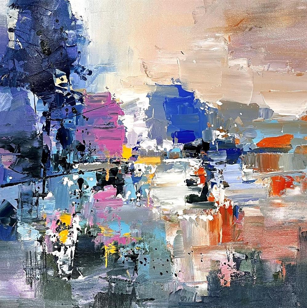 Hervé Lenouvel  'Whispering Horizon' - Framed Original Artwork