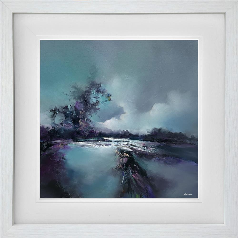 Alison Johnson - 'Whispering Pines' - Framed Original Artwork