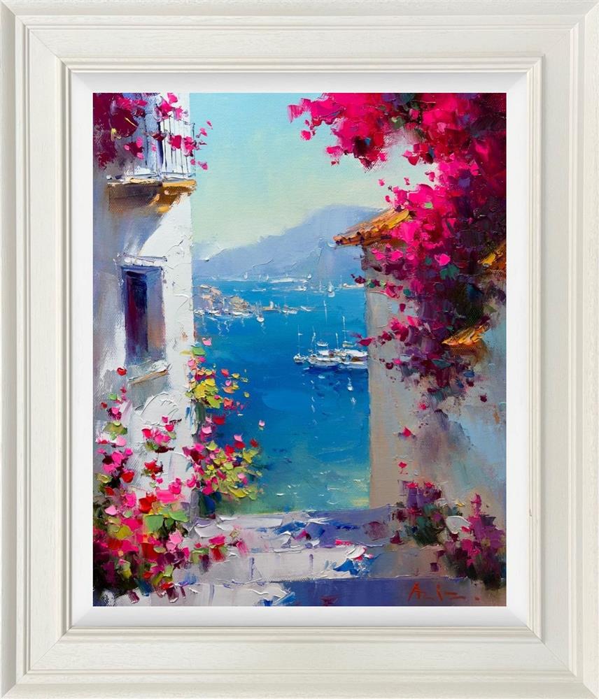 Aziz - 'Whispering Walls' - Framed Original Artwork