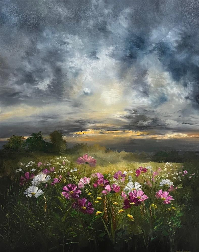 Kimberley Harris - 'Whispers Across The Meadow' - Framed Original Artwork