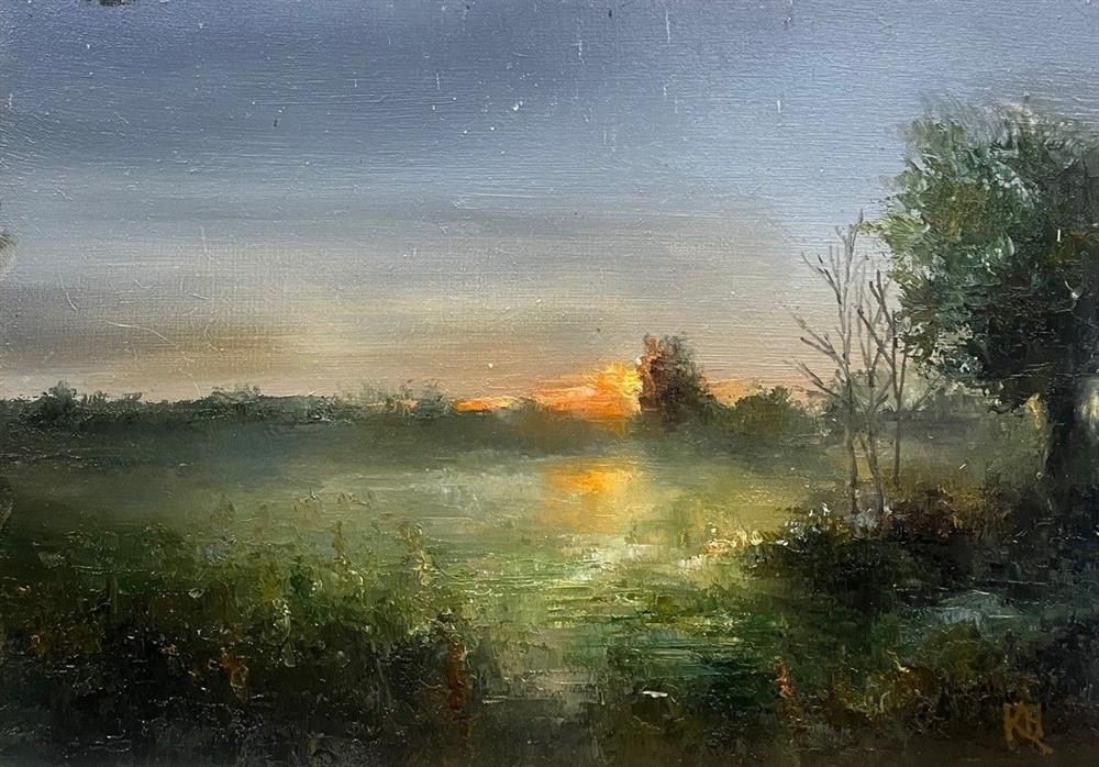 Kimberley Harris - 'Whispers Of A New Day' - Framed Original Artwork