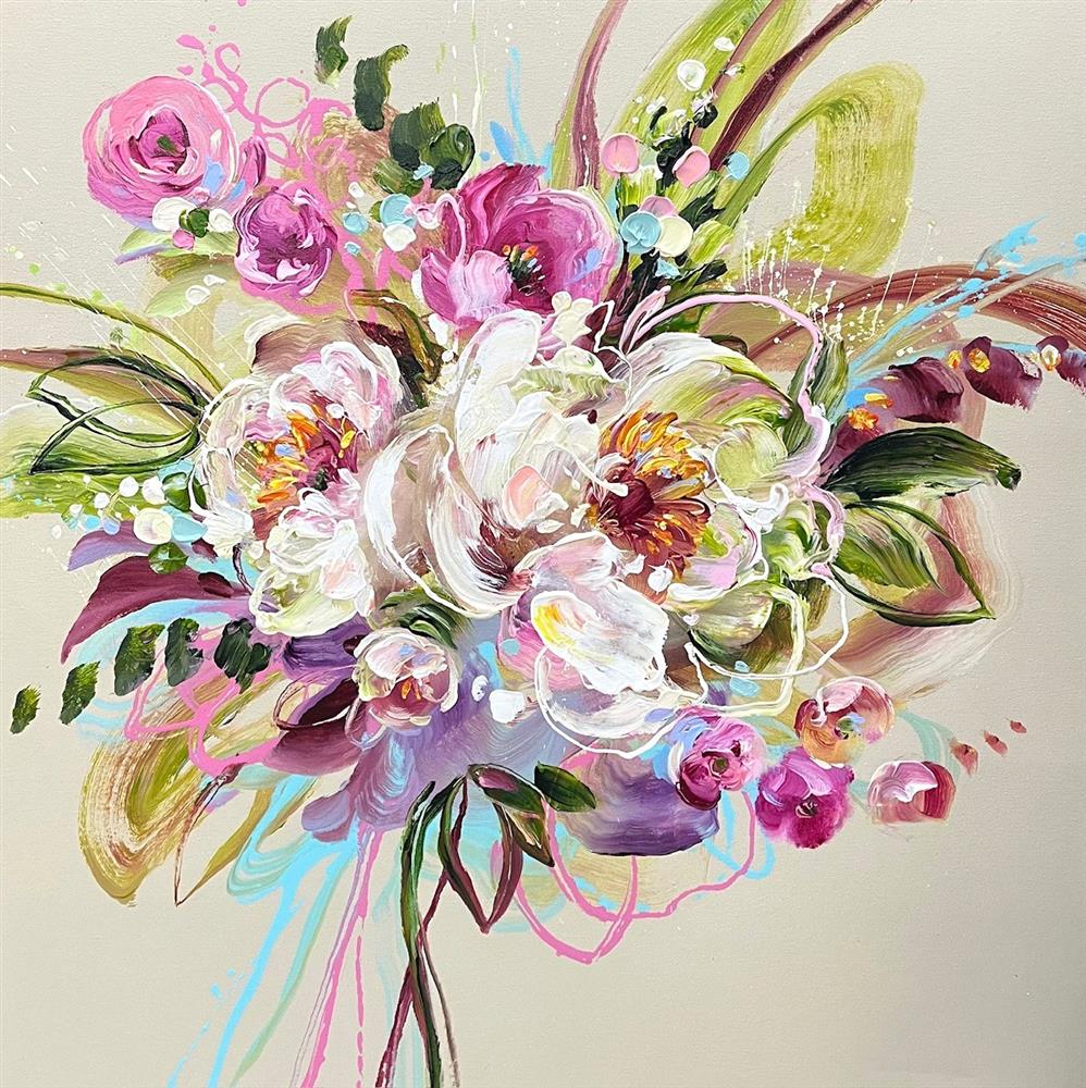 Anna Cher - 'Whispers Of Spring' - Framed Original Artwork