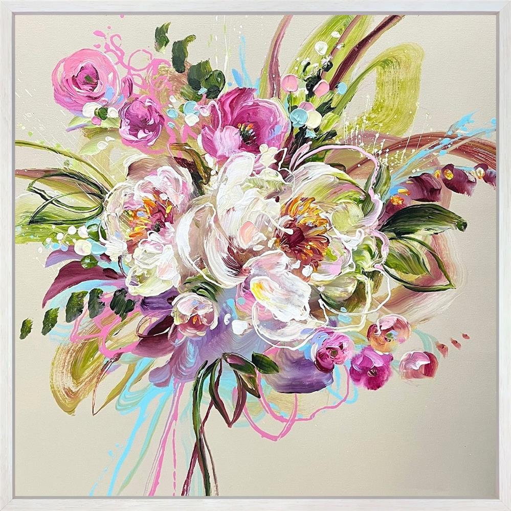 Anna Cher - 'Whispers Of Spring' - Framed Original Artwork