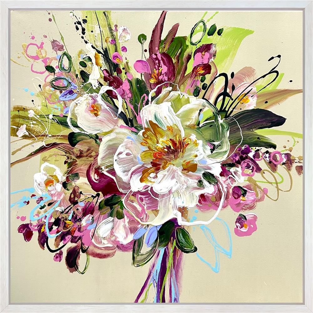 Anna Cher - 'Whispers Of The Soul' - Framed Original Artwork