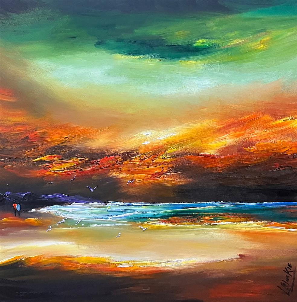 Lillias Blackie -  'Whispers Of The Tide' - Framed Original Art