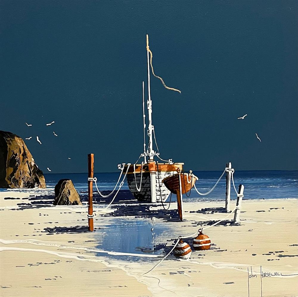 John Horsewell - 'Whispers On The Water' - Framed Original Artwork