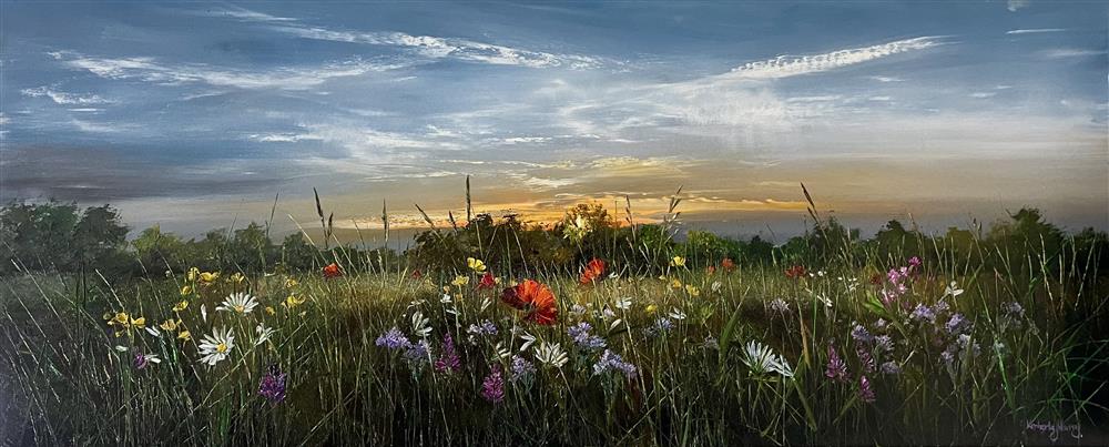 Kimberley Harris - 'Whispers At Golden Hour' - Framed Original Artwork