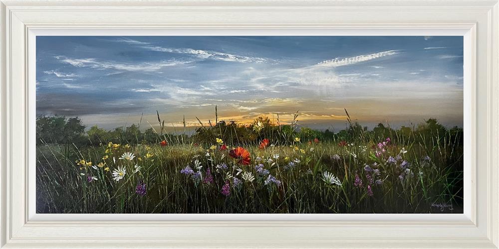 Kimberley Harris - 'Whispers At Golden Hour' - Framed Original Artwork