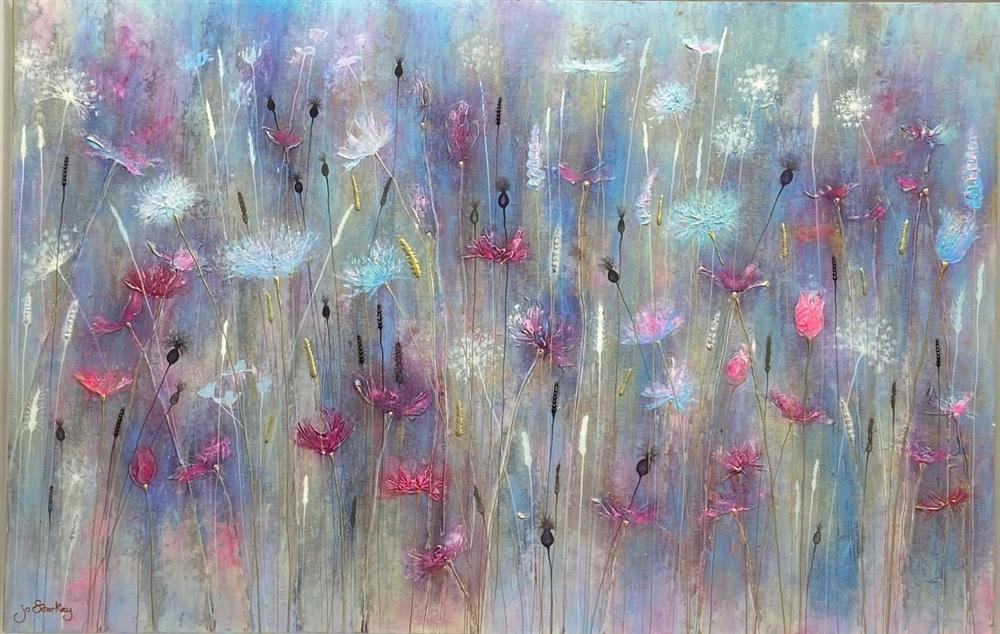 Jo Starkey- 'Whispers In The Meadow' - Framed Original Artwork