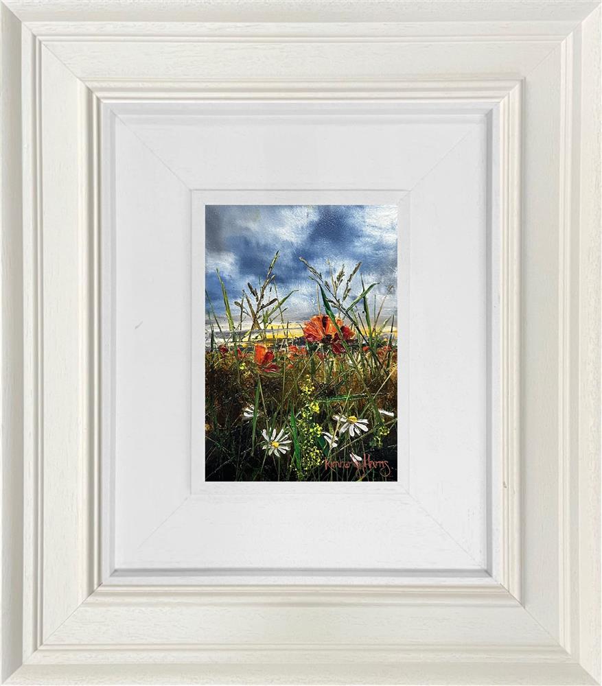 Kimberley Harris - 'Whispers In The Meadow' - Miniature series - Framed Original Art