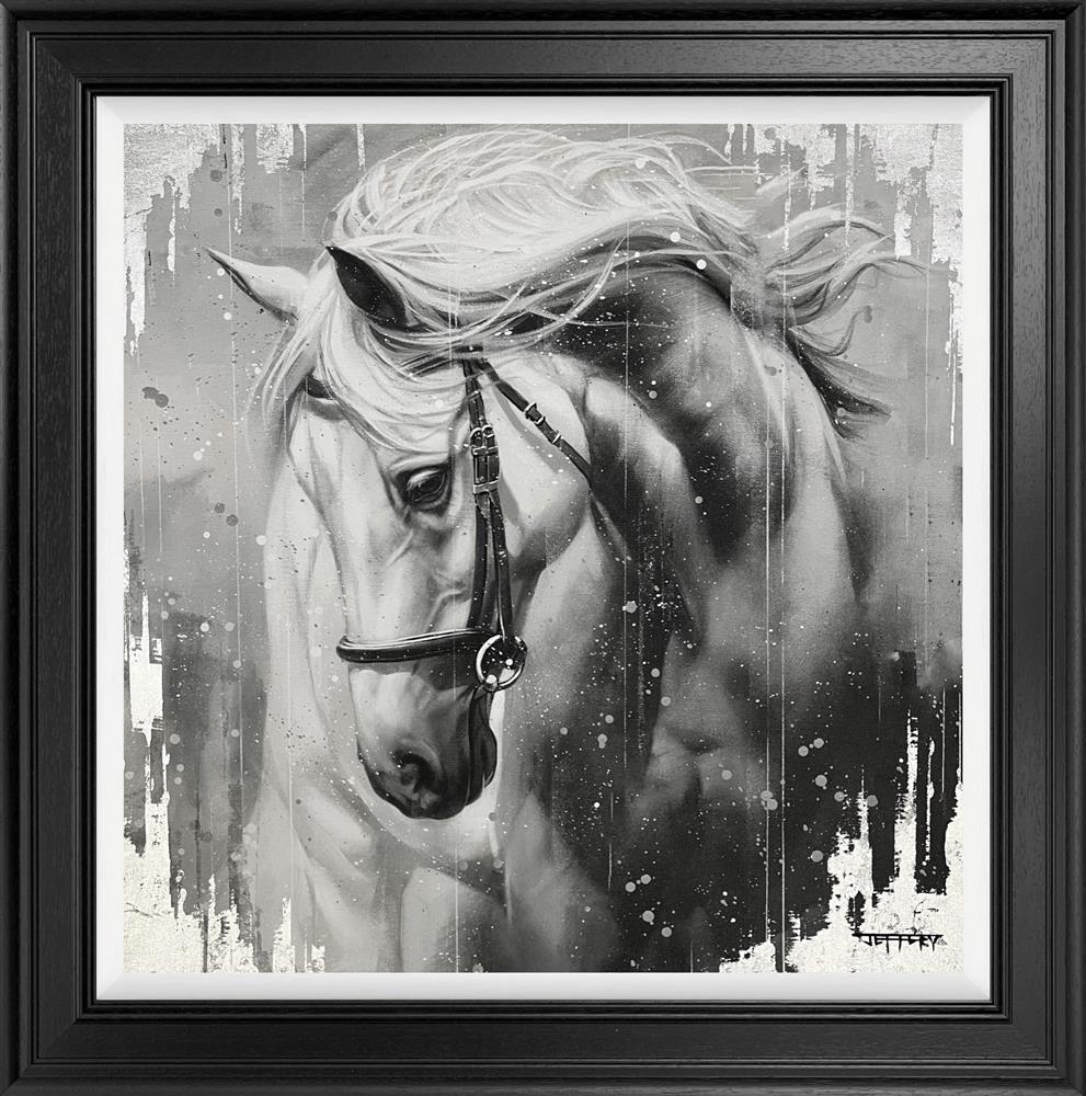 Ben Jeffery - 'White Knight' - Framed Studio Edition Canvas