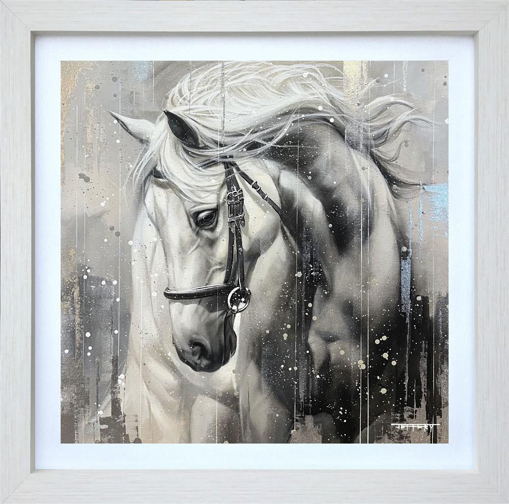 Ben Jeffery - 'White Knight' - Framed Original Artwork