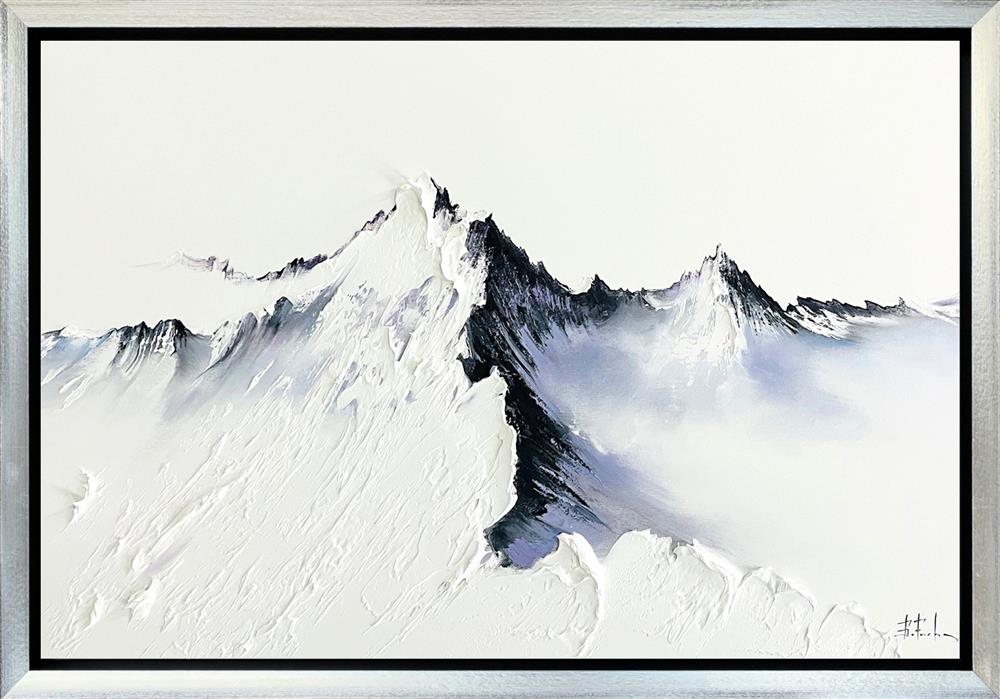 Bozhena Fuchs- 'Whiteness Without End' - Framed Original Artwork