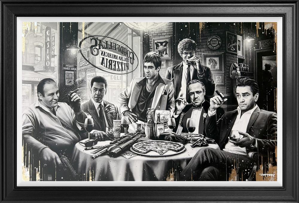 Ben Jeffery - 'Who Ordered The Cannoli? - Deluxe' - Framed Studio Edition
