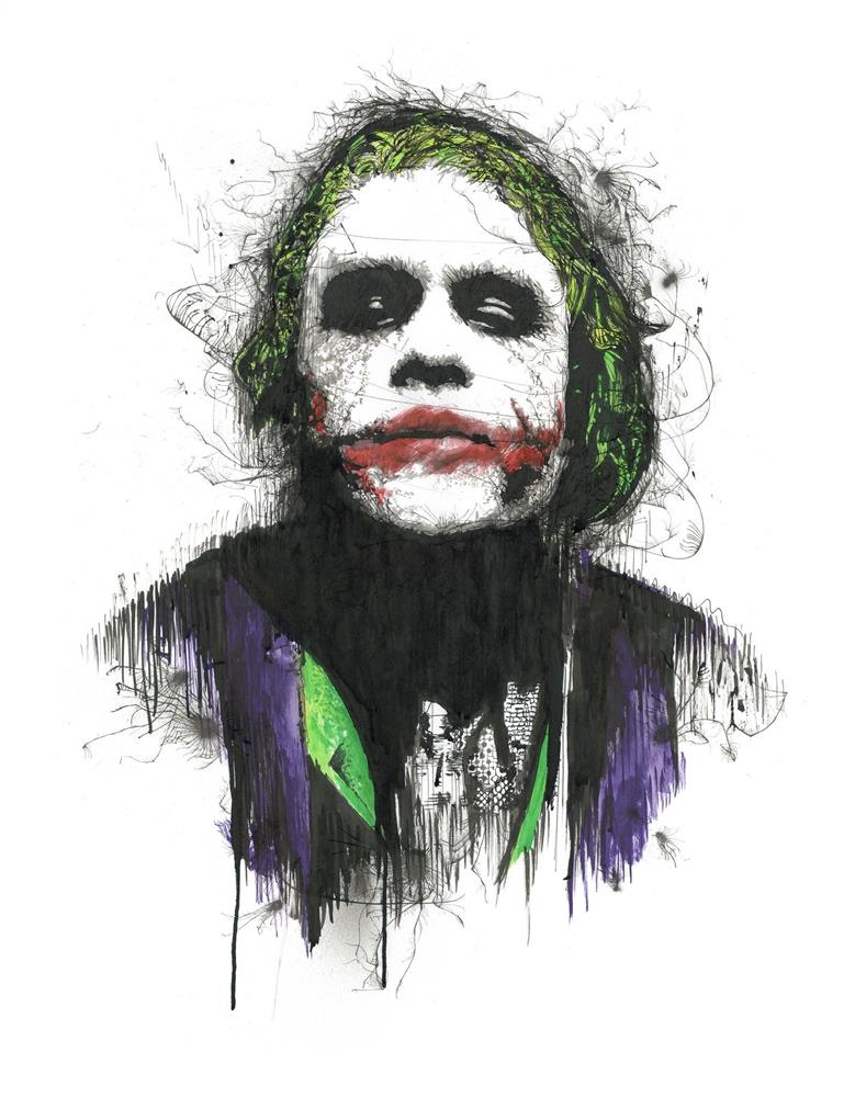 Scott Tetlow - 'Why So...' - Framed Original Artwork