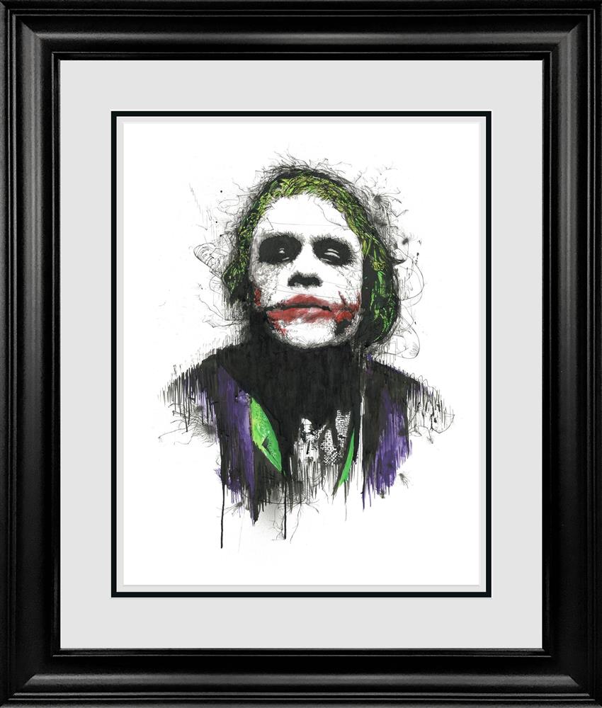 Scott Tetlow - 'Why So...' - Framed Original Artwork