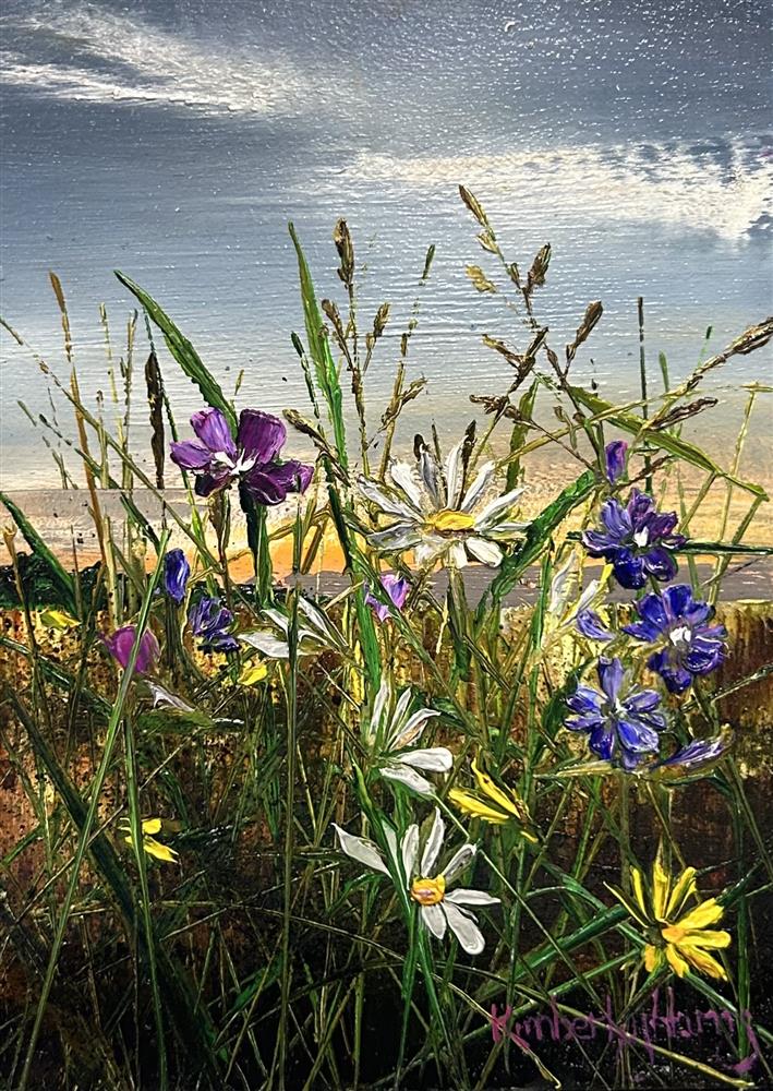 Kimberley Harris - 'Wild Harmony' - Miniature size - Framed Original Art