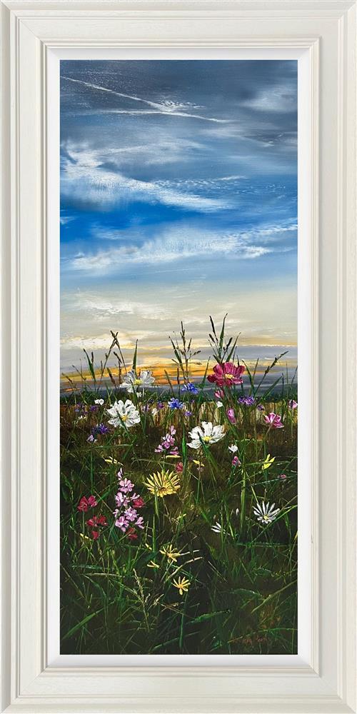 Kimberley Harris - 'Wildflower Horizon' - Studio Edition Canvas