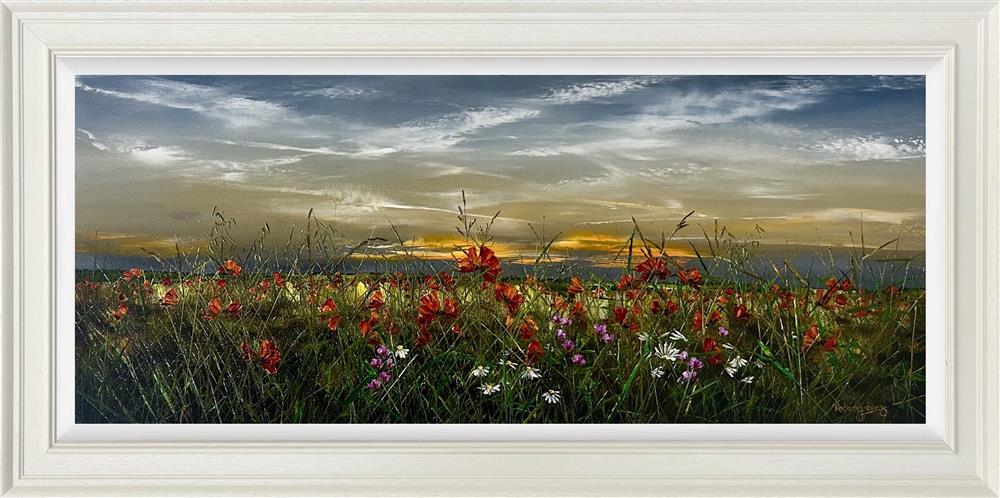 Kimberley Harris - 'Wildflower Sonata' - Framed Original Art