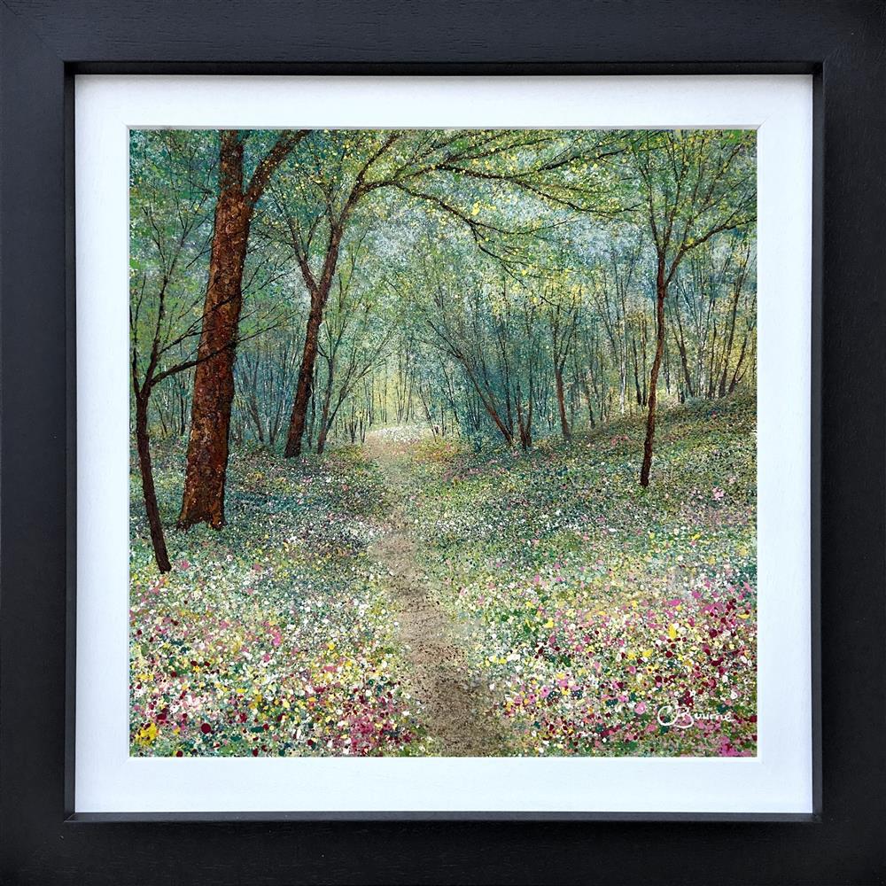 Chris Bourne - 'Wildflowers Light Up The Path' - Framed Original Art