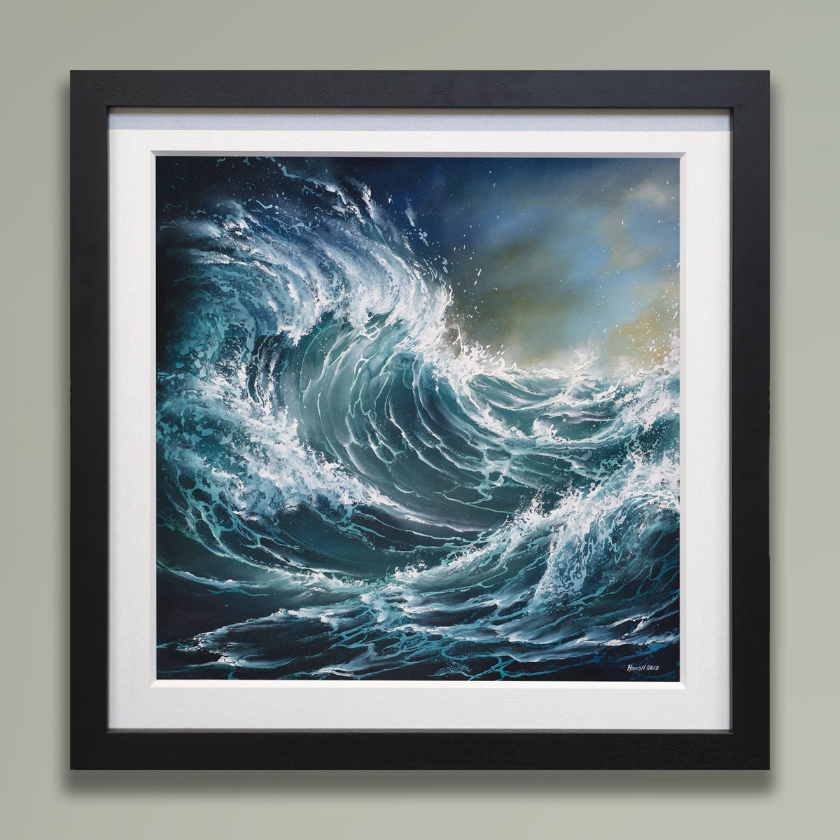 Hamish Herd - 'Wind & Waves' - Framed Limited Edition