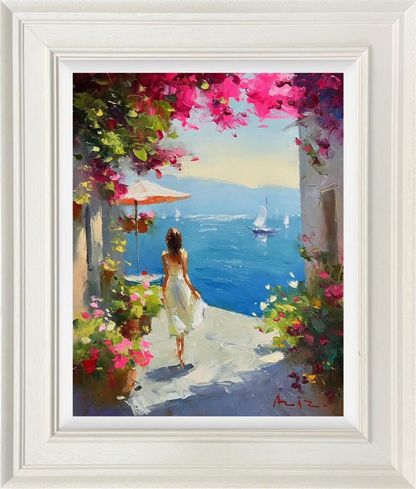 Aziz - 'Winds Of The Coast' - Framed Original Artwork