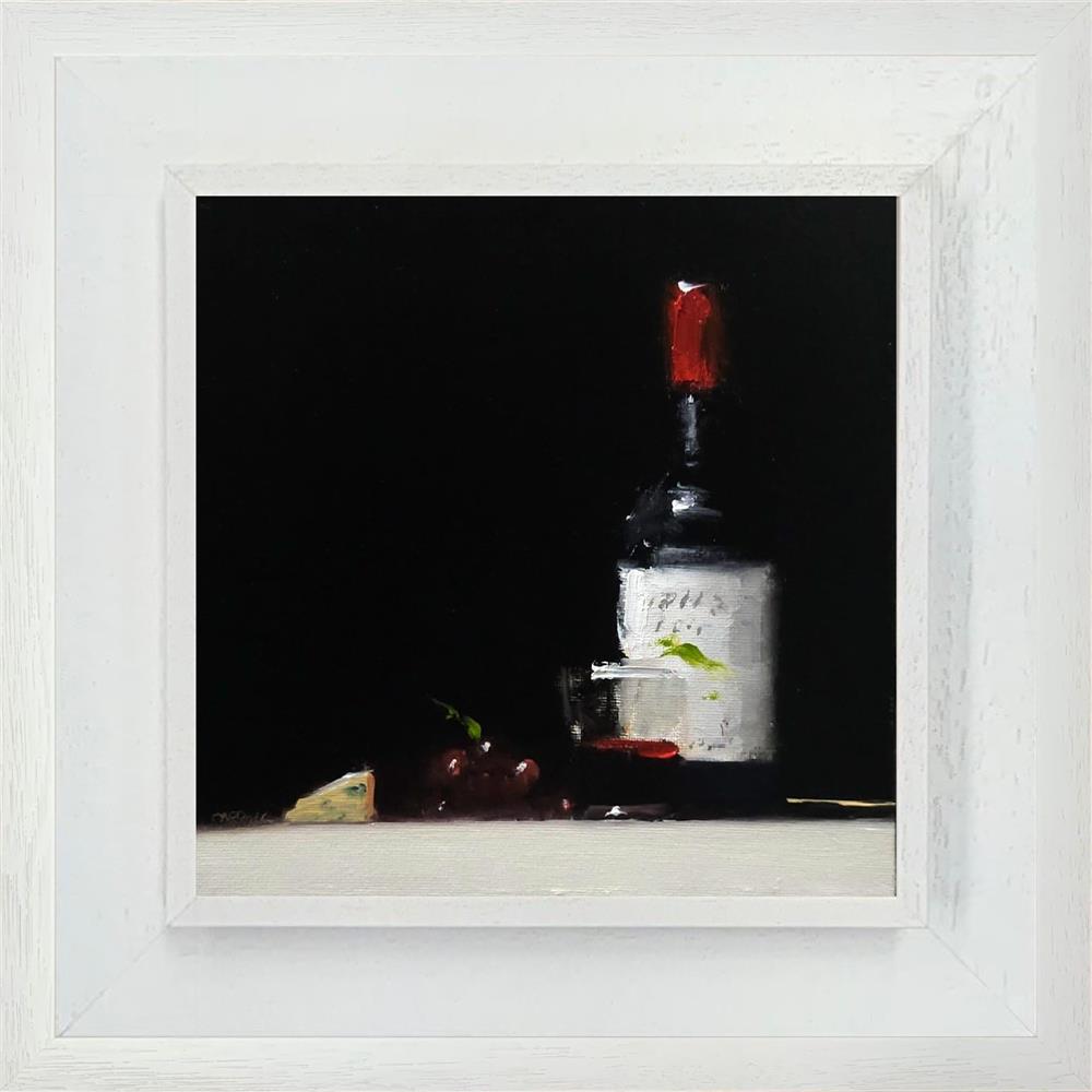 Neil Carroll - 'Wine And Cheese' - Framed Original Artwork