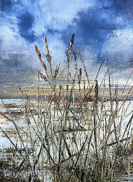 Kimberley Harris - 'Winter Days' - Framed Original Artwork