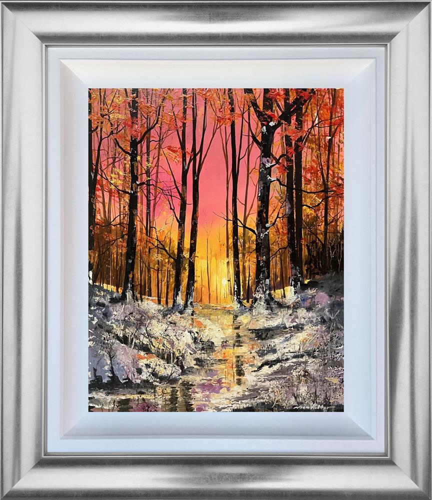 Nick Potter - 'Winter Pinks' - Framed Original