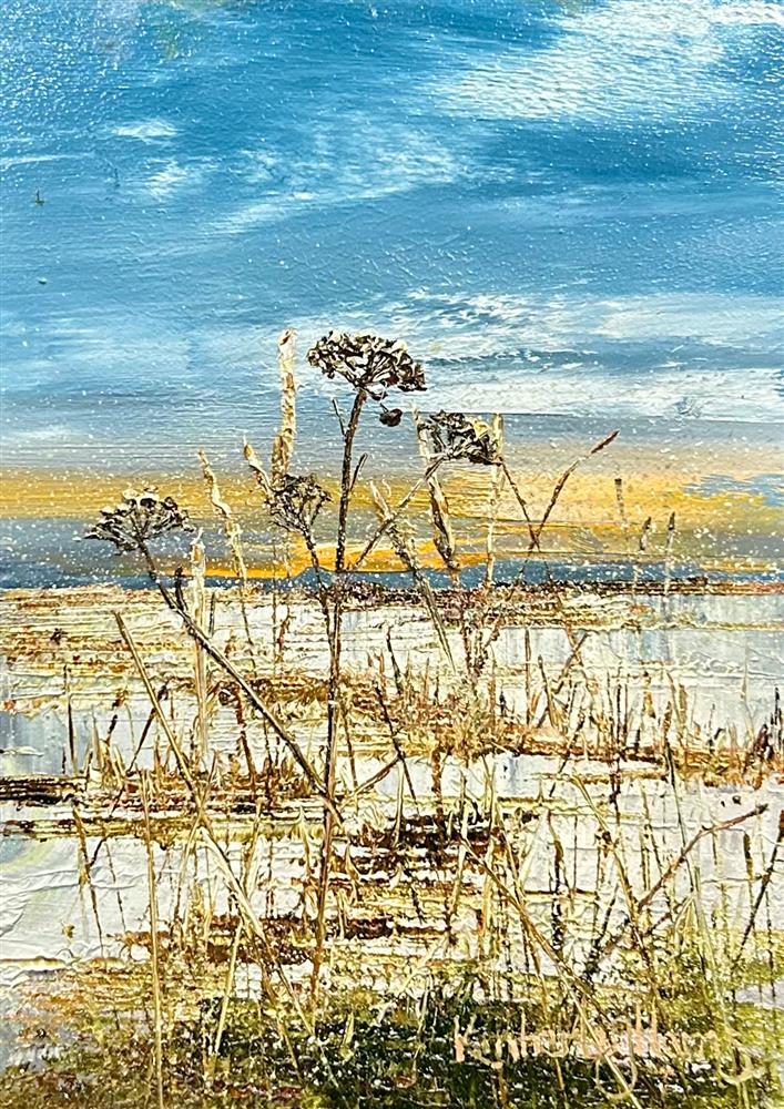 Kimberley Harris - 'Winter's Silence' - Miniature series - Framed Original Artwork