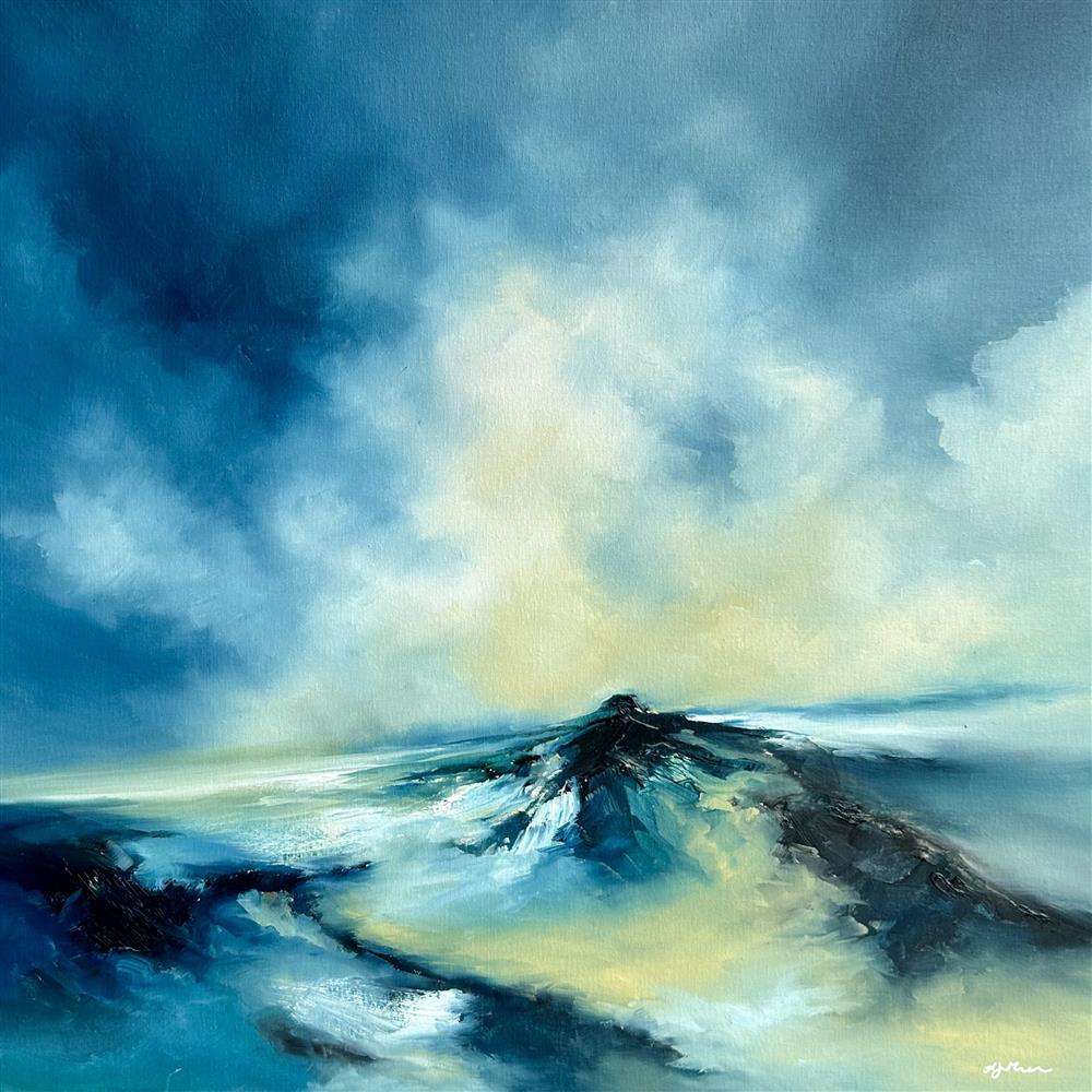 Alison Johnson - 'Winter's Touch' - Framed Original Artwork