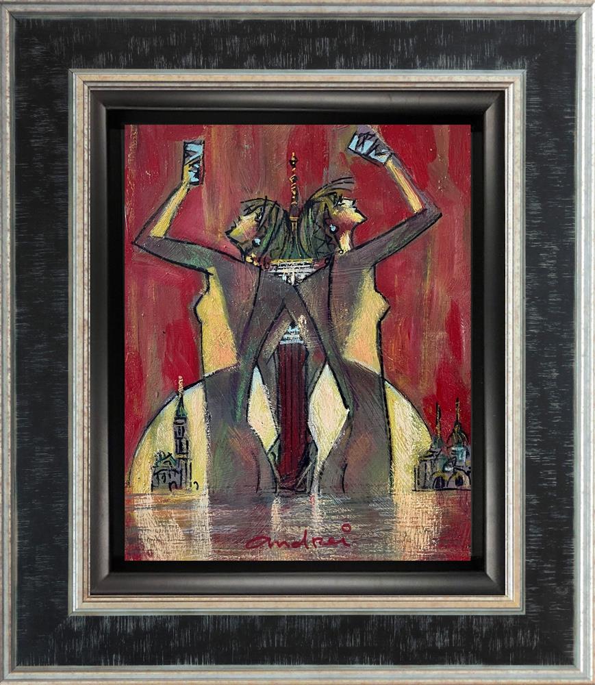Andrei Protsouk - 'With St Marco ' - Framed Original Artwork