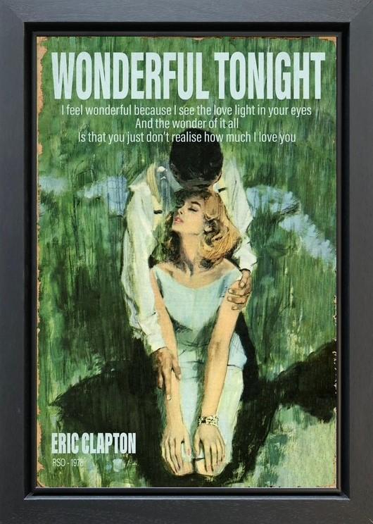 Linda Charles - 'Wonderful Tonight' - Framed Original Artwork