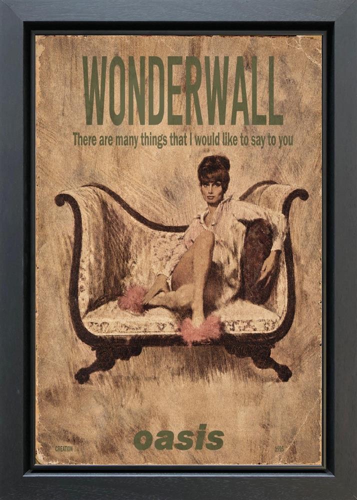 Linda Charles - 'Wonderwall' - Framed Original Artwork