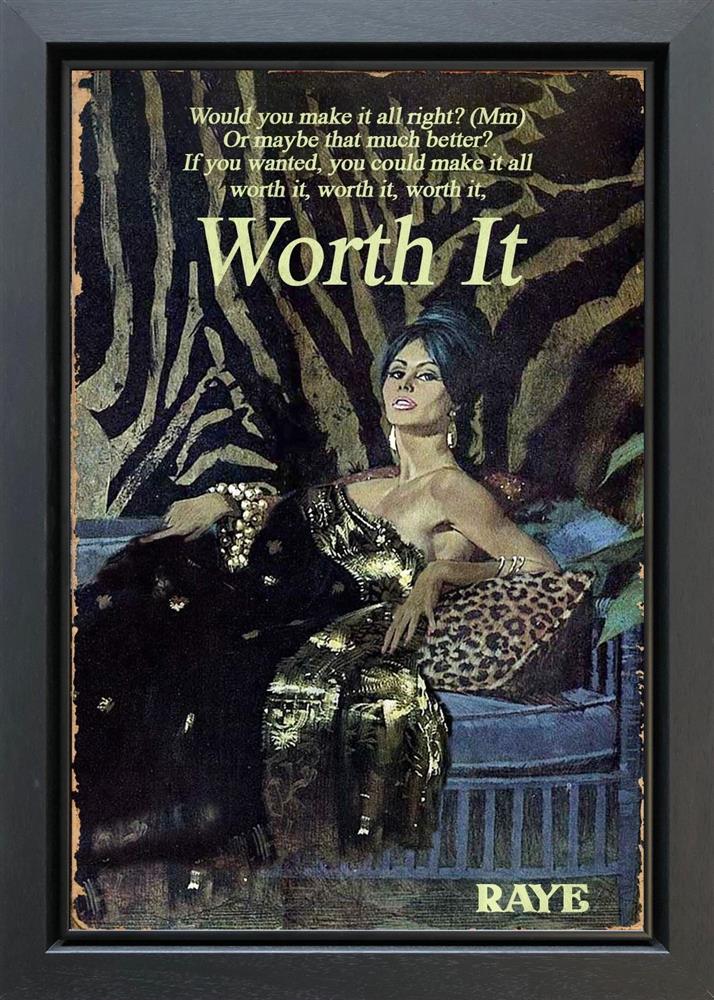 Linda Charles - 'Worth It' - Framed Original Artwork