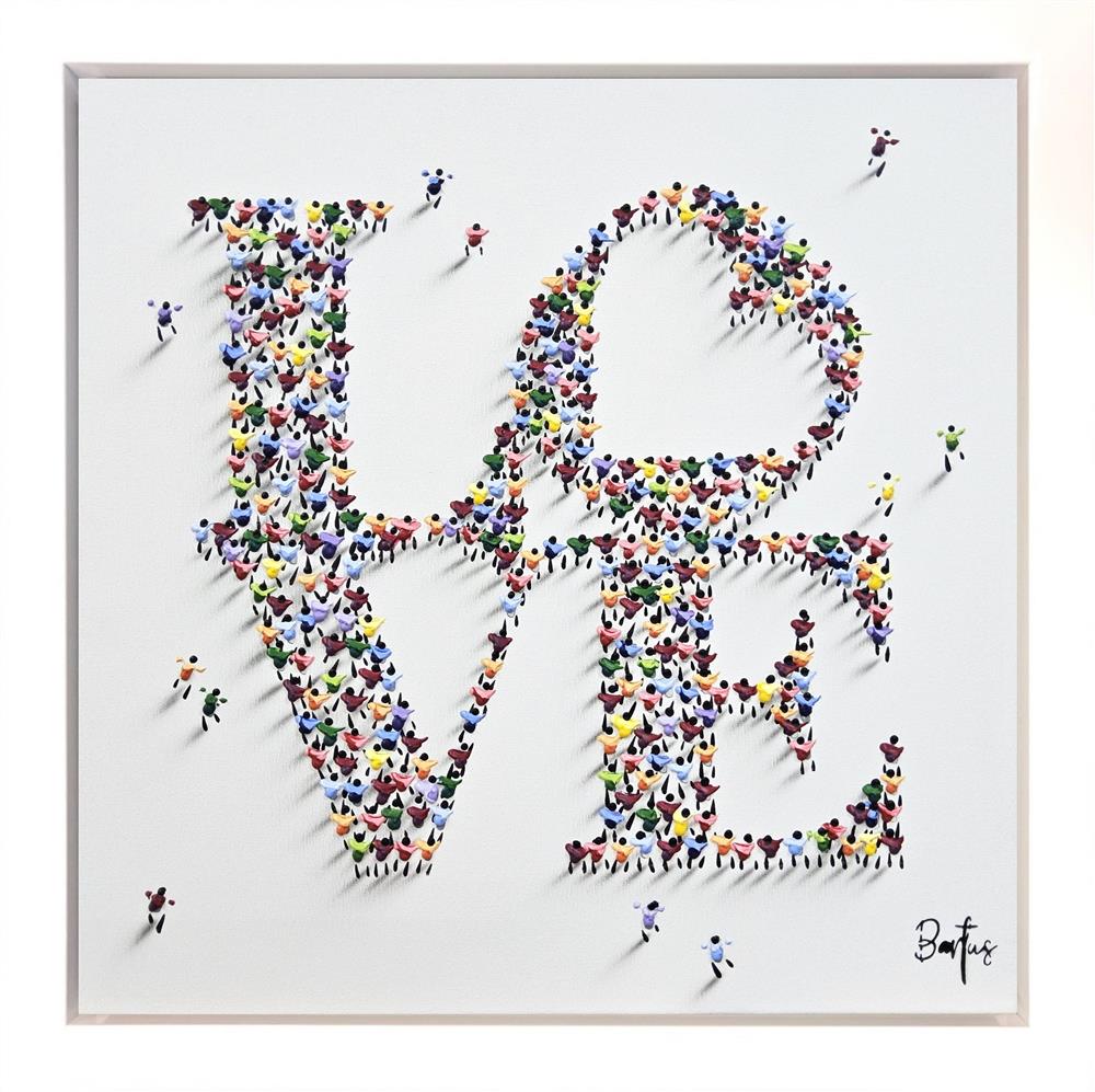Francisco Bartus -  'Written In Love' - Framed Original Artwork