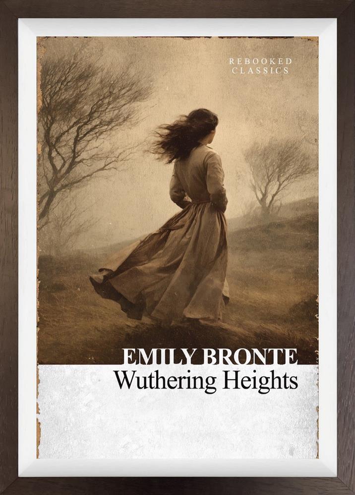 Linda Charles - 'Wuthering Heights - Rebooked' - Framed Original Artwork
