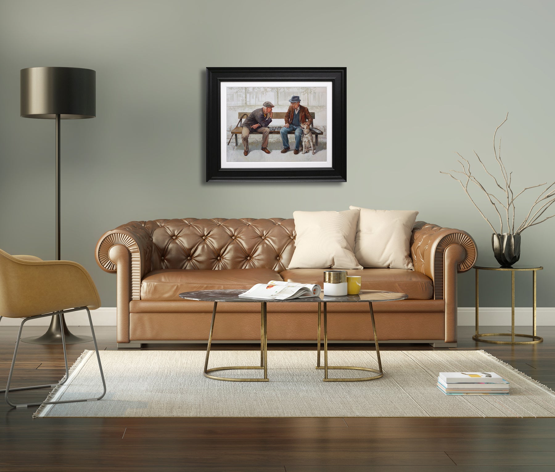 Lee Fearnley  - 'Your Move'- Framed Limited Edition