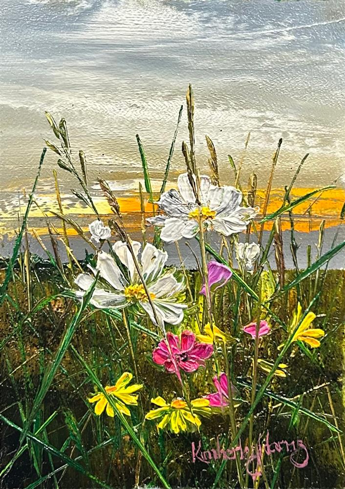 Kimberley Harris - 'Yellow Echoes' - Framed Original Artwork