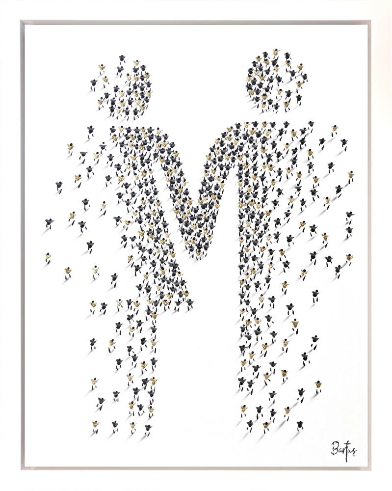 Francisco Bartus -  'You And Me' - Framed Original Artwork