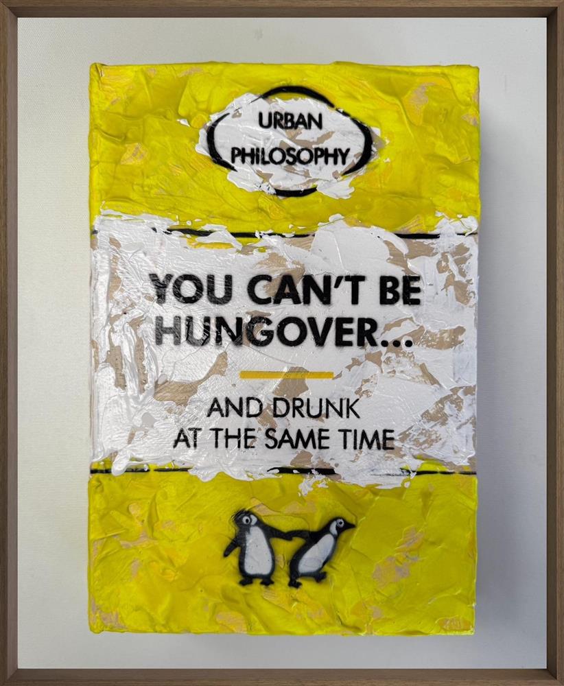 Hue Folk - 'You Can't Be Hungover - Storybook' - Framed Original Artwork