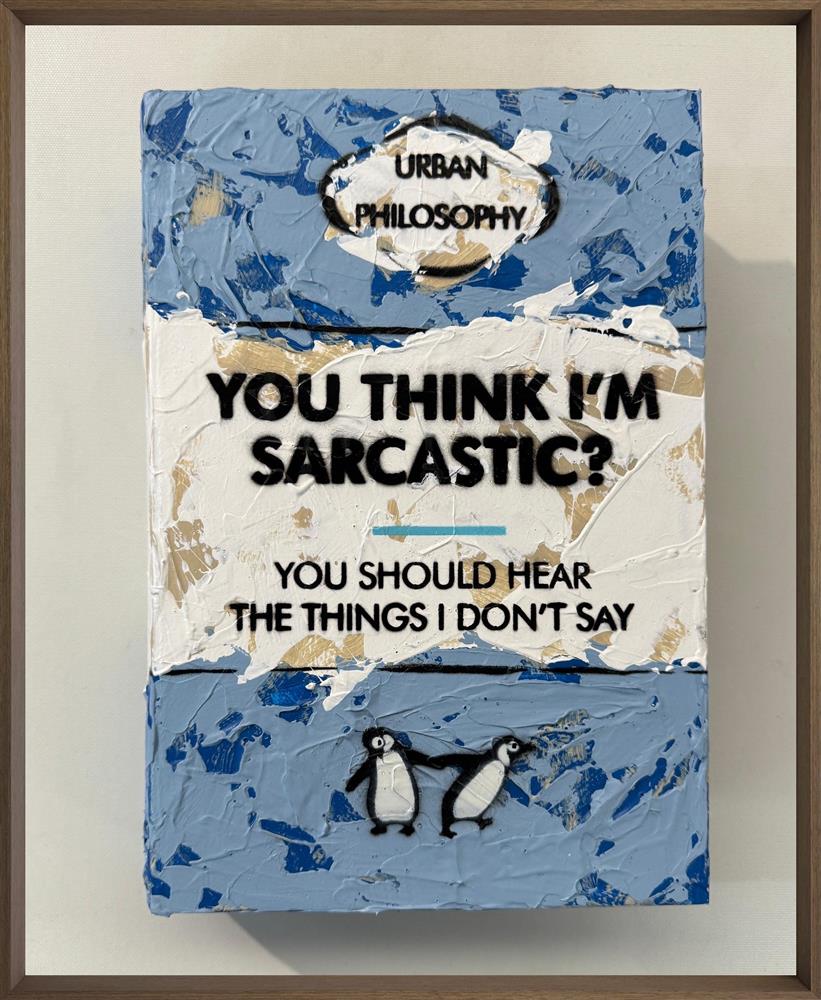 Hue Folk - 'You Should Hear The Things I Don't Say' - Storybook - Framed Original Artwork