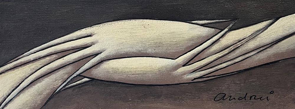 Andrei Protsouk - 'Your Hand In Mine' - Framed Original Art