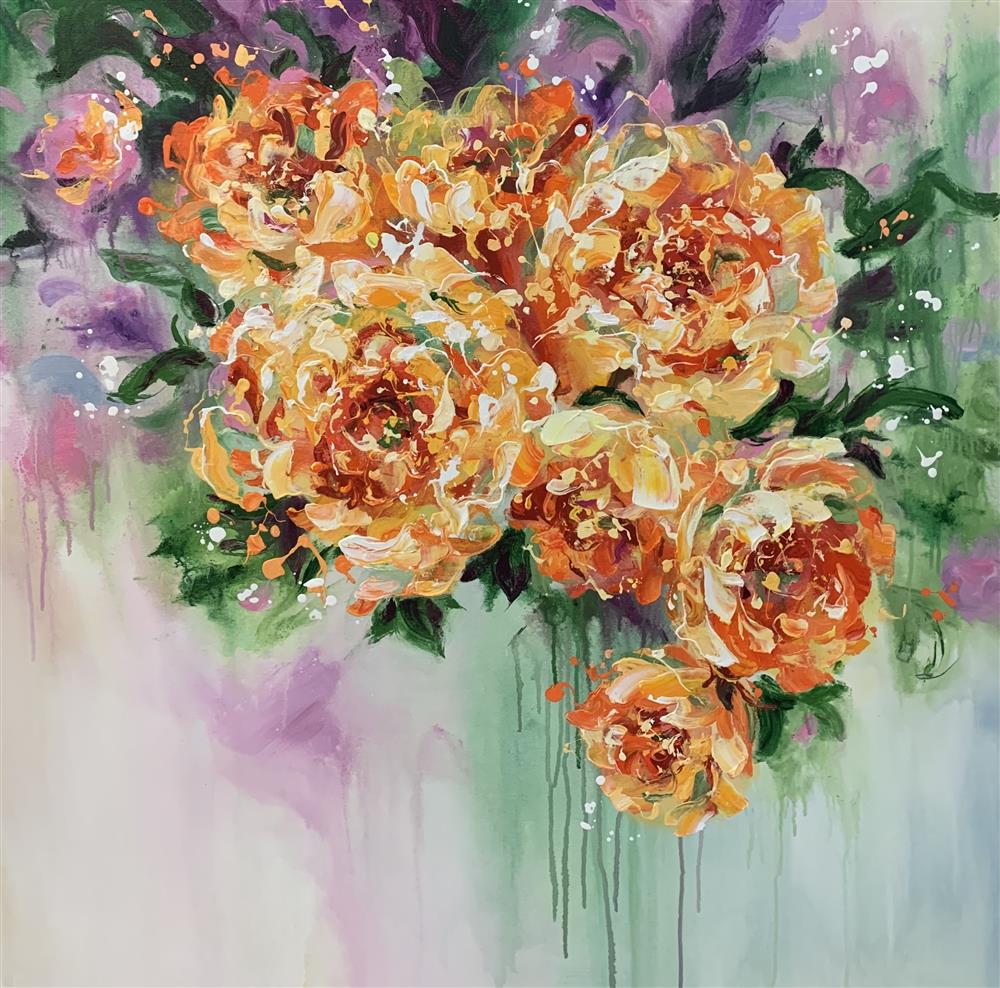 Anna Cher - 'You're Beautiful' - Framed Original Artwork