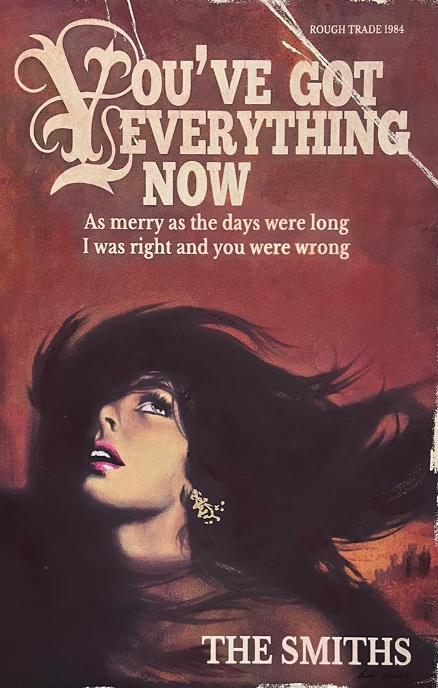 Linda Charles - 'You've Got Everything Now' - Framed Original Artwork