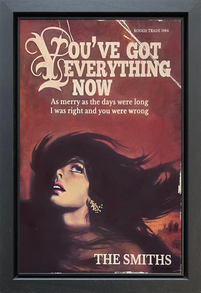 Linda Charles - 'You've Got Everything Now' - Framed Original Artwork