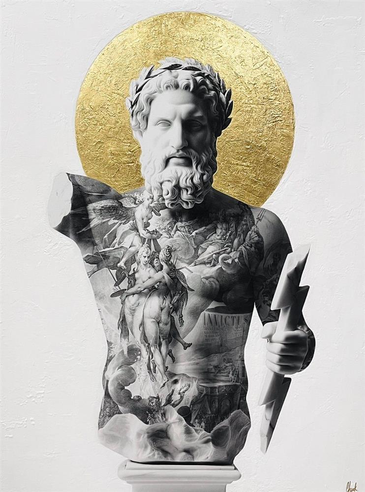 Chuck - 'Zeus' - Framed Original Artwork