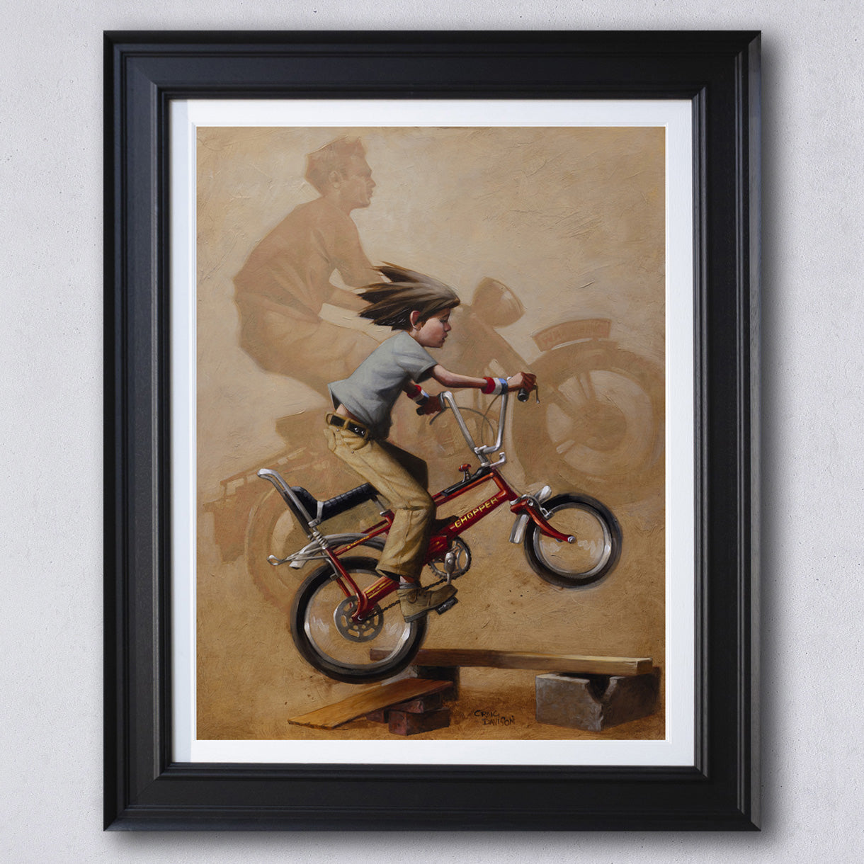 Craig Davison  - 'There Will Be No Escape From This Camp!'- Framed Limited Edition