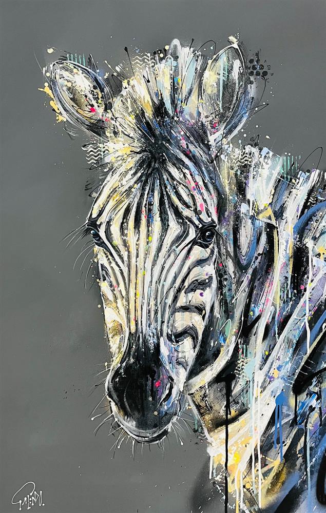 Joe Galindo - 'Zoe' - Framed Original Art